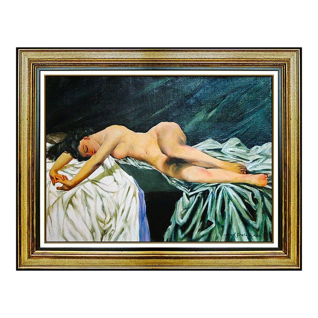 Early 20th Century Sleeping Nude, John R. Grabach For Sale