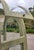 Rare Massive Vintage Serge Roche Carved Arched Glass 5 Shelf Palm Beach Regency Etagere China Cabinet For Sale - Image 10 of 14