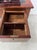 Louis XVI Style Flat Desk in Mahogany and Veneer, 19th Century For Sale - Image 3 of 15