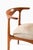 Cowhorn Dining Chairs in Fabric, Oak and Teak attributed to Knud Færch, 1969, Set of 6 For Sale - Image 4 of 9