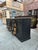Black Handcrafted Sideboard with Drawers For Sale - Image 8 of 16