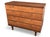 Restored Mid-Century Modern Walnut 4-Drawer Chest With Chrome Pulls For Sale - Image 4 of 16