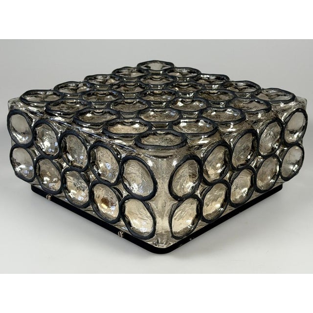Vintage German Ceiling Lamp from Glashütte Limburg, 1960s For Sale - Image 16 of 18