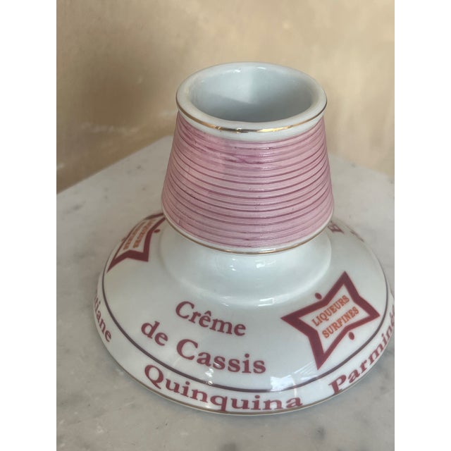 Red Vintage French Creme De Casis Match Striker For Sale - Image 8 of 11