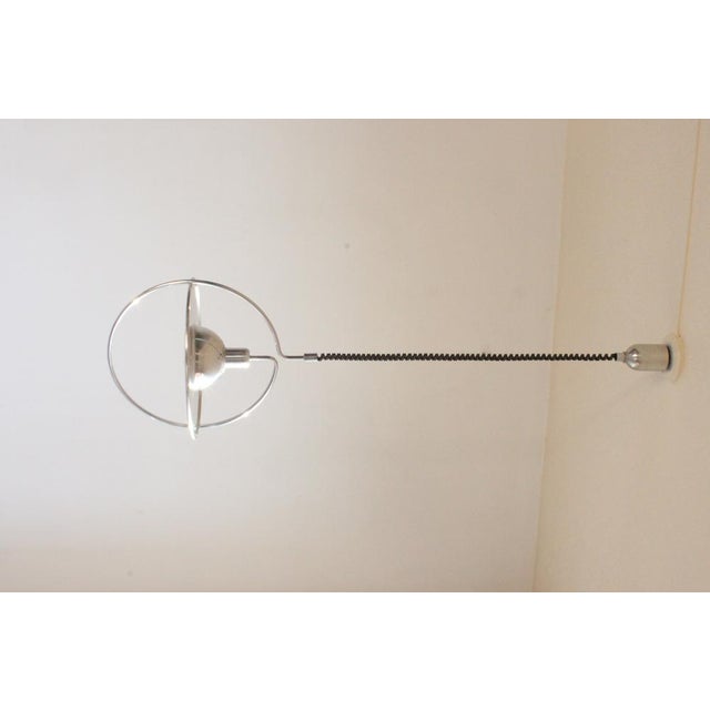 Saturn Pendant Lamp in Aluminium, 1970s For Sale - Image 4 of 18