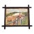 Contemporary Original Stephen Heigh Horse Painting “Golden Horses” Antique Distressed Wood Frame For Sale