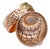 Silver Pill Box with Gilt Interior For Sale