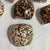 Bring effortless coastal elegance and warm organic texture to your tablescape with this stunning set of 6 vintage tiger...