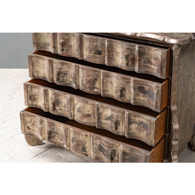 1940s Max Kuehne Silver Leaf Chest, Attributed For Sale - Image 12 of 15