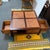 Brown Chinese-Style Woven Rattan Four-Drawer Coffee Table, Vintage For Sale - Image 8 of 12