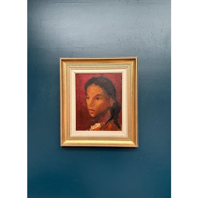 Hilding Rösiö, Spanish Girl, 1960s, Oil on Canvas, Framed For Sale - Image 16 of 18