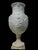 Grand Tour Neoclassical White Marble Urn With Classical Figural Reliefs For Sale In Providence - Image 6 of 14