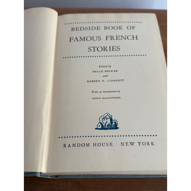 1940s 1945 First Edition "Bedside Book of Famous French Stories" For Sale - Image 5 of 11