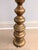 Antique French Brass Pascal Church Altar Candlestick Lamp 32" For Sale - Image 10 of 15