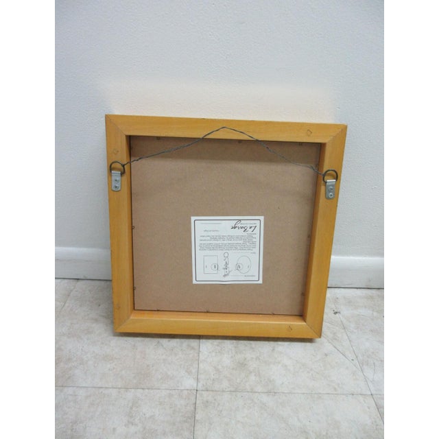 Labarge 1980s Labarge Gold Gilt Venetian French Mirror Italian Neo Classical Biedermeier For Sale - Image 4 of 12