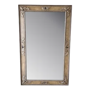 1990s Italian Hand Carved & Hand Painted Mirror