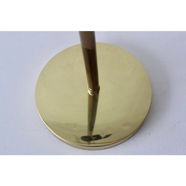 Brass 1980s Carsella Lighting Style Mid-Century Counterbalanced Brass Reading Lamp For Sale - Image 8 of 18