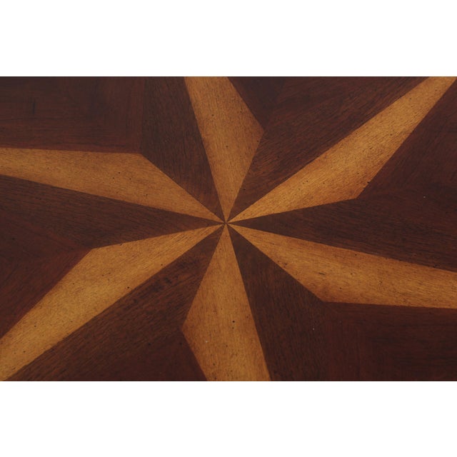 Cherry Inlaid Top Regency Style Lamp Table For Sale In Philadelphia - Image 6 of 12