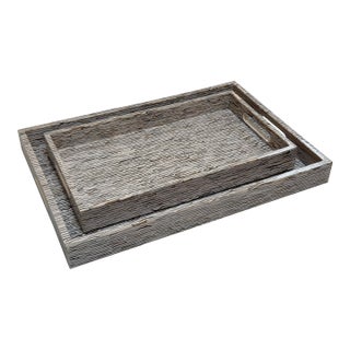 Made Goods Averelia Trays, Set of Two For Sale