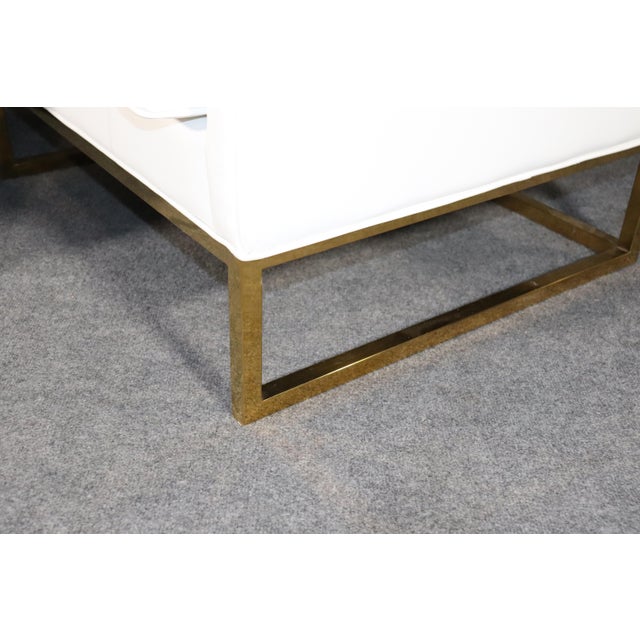 Off-white 1960s Mid-Century Style Lounge Chairs - 2 Pieces For Sale - Image 8 of 12