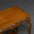 An attractive mahogany window table from the Edwardian period. The top is nicely figured and has an unusual 'wavy' edge....