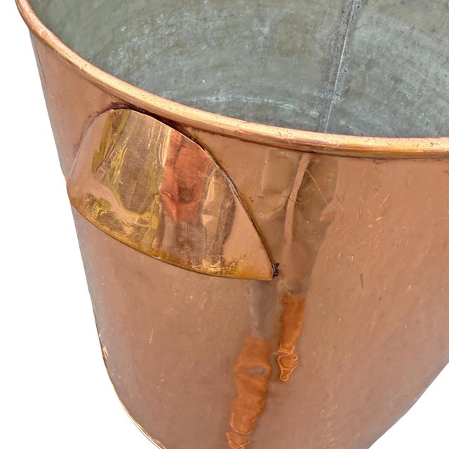 Early 20th Century American Copper Dairy Bucket For Sale - Image 13 of 14