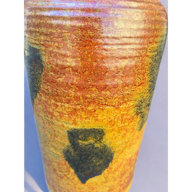Large Vintage Floor Vase from Bay Keramik, 1960s For Sale - Image 6 of 10
