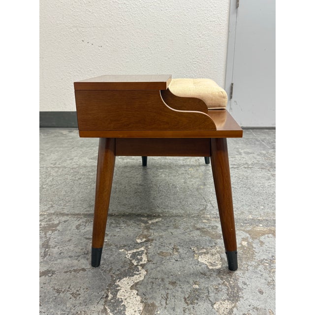 2010s Acme Furniture Baptis Bench + Padded Seat For Sale - Image 5 of 12