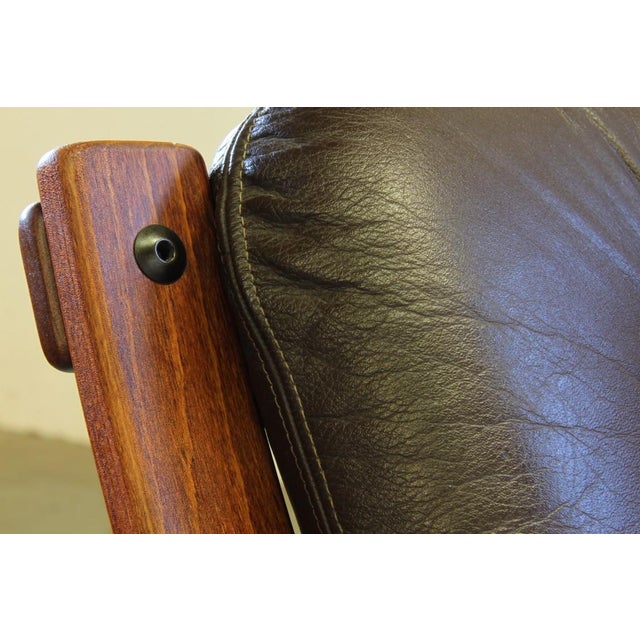 Vintage Norwegian Modernist Lounge Chairs attributed to Jon Hjortdal, 1970s, Set of 2 For Sale - Image 17 of 18