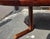 Brown Mid 20th Century Danish Modern Rosewood 2 Leaf Dining Table For Sale - Image 8 of 13