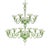 Murano Glass Chandelier with Rigadin Detailing by Simoeng for Simoeng For Sale - Image 4 of 4
