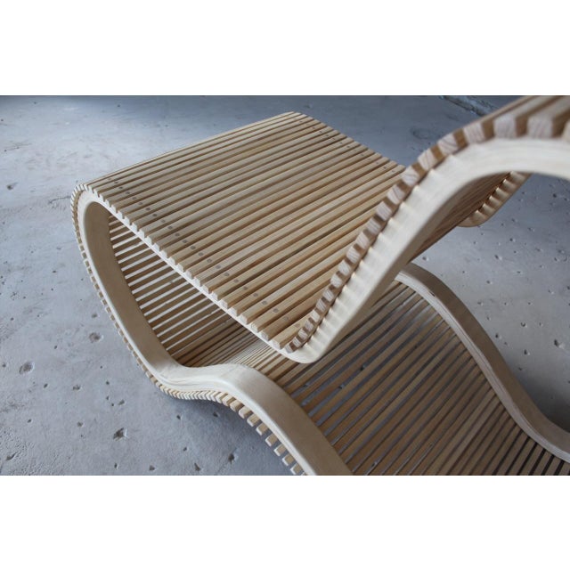 Wood Boyevyan Chair by Tom Heywood For Sale - Image 7 of 10