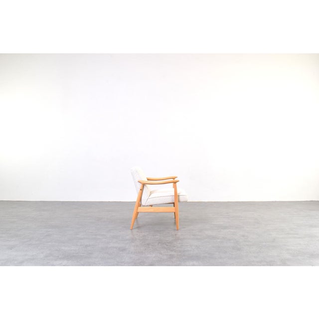 Wood Mid-Century Modern Lounge Chairs by J. Kędziorek, 1960s, Set of 2 For Sale - Image 7 of 17