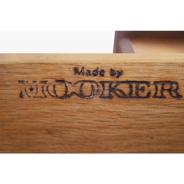 Coffee 1960s Vintage Walnut “Mainline” Desk by Hooker Furniture For Sale - Image 8 of 13