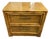 Vintage Faux Bamboo Night Stand by Lea For Sale