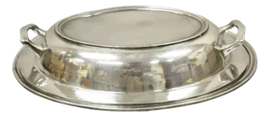 Vintage Cheshire s.p.c. 846 Silver Plated Covered Vegetable Serving Dish