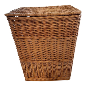 Rattan Hamper, Vintage
