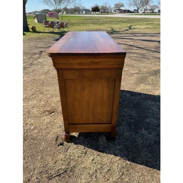 19th Century Large 19th Century Louis Philippe Solid Walnut Chest of Drawer / Commodes For Sale - Image 5 of 18