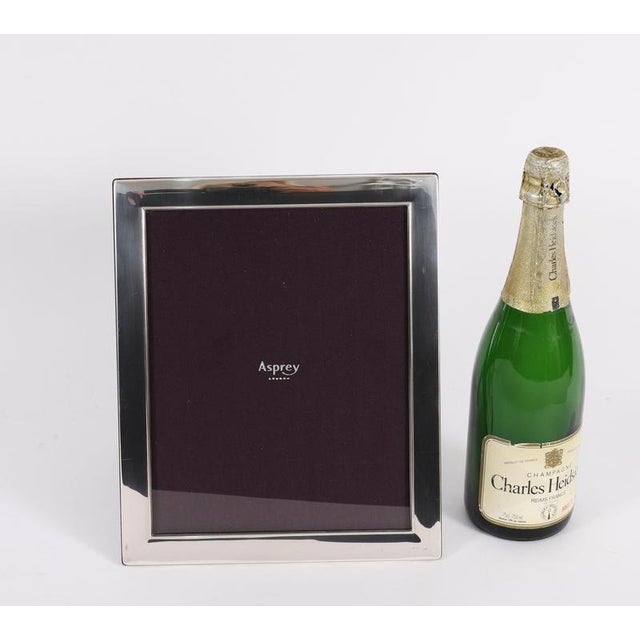 Gold Large Sterling Silver Photo Frame from Asprey & Garrard London, 2010s For Sale - Image 8 of 9