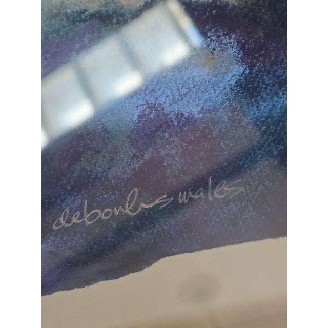 Deborah Males Original Dog Portrait in Pastel For Sale - Image 14 of 14