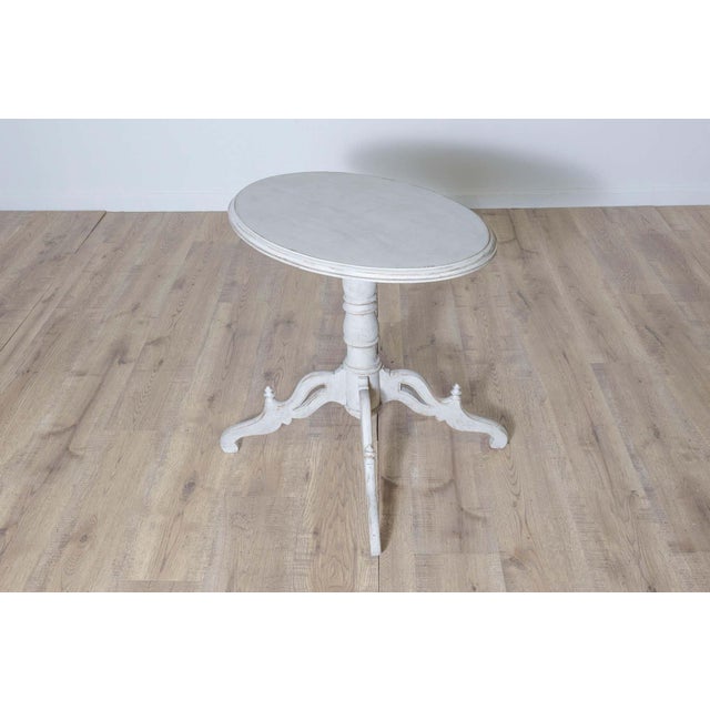 20th Century Swedish Pedestal Table For Sale - Image 4 of 8