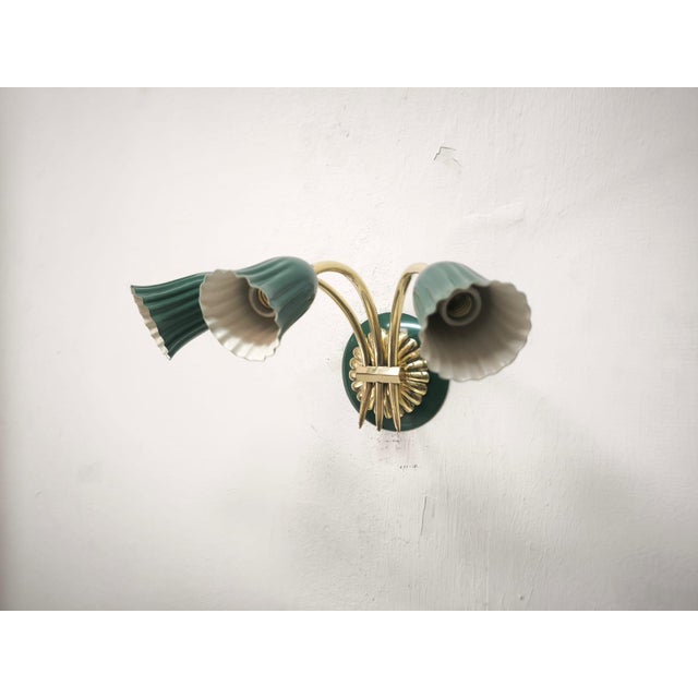 Sputnik Wall Light from Tre Luci, 1940s For Sale - Image 10 of 12