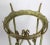 Art Deco Wrought Iron Plant Stand Pedestal After Salterini For Sale - Image 3 of 9