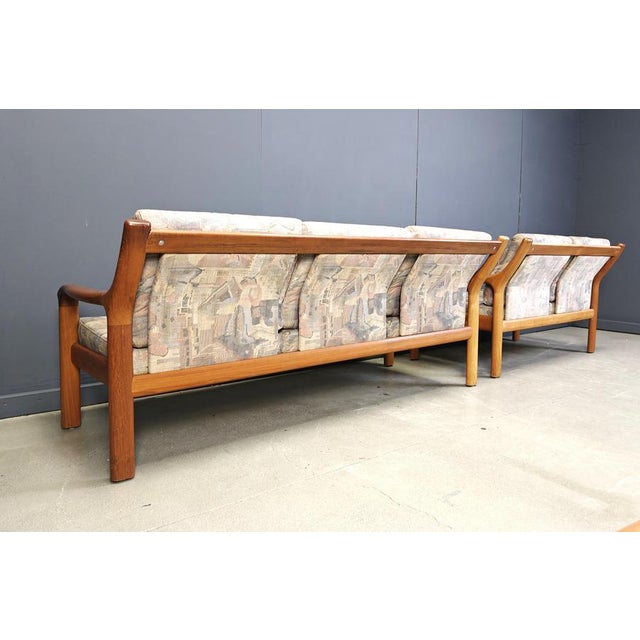 Mid-Century Scandinavian Sofa Set, 1970s, Set of 4 For Sale - Image 14 of 18