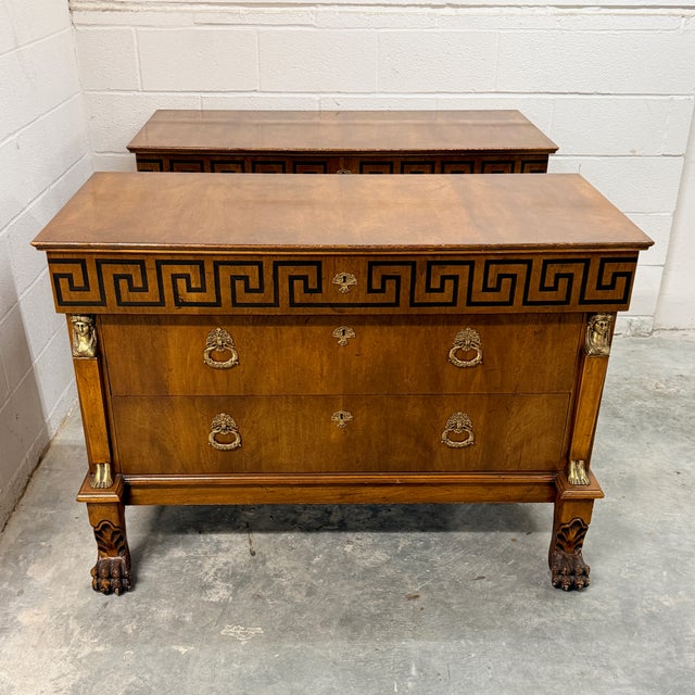 Pair of William Switzer Empire Chests For Sale - Image 18 of 18