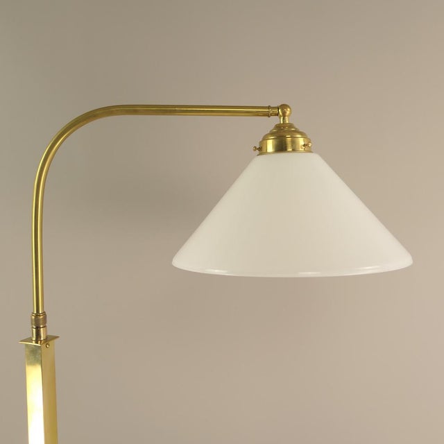 1920s Viennese Art Deco Adjustable Floor Lamp, 1920s For Sale - Image 5 of 12