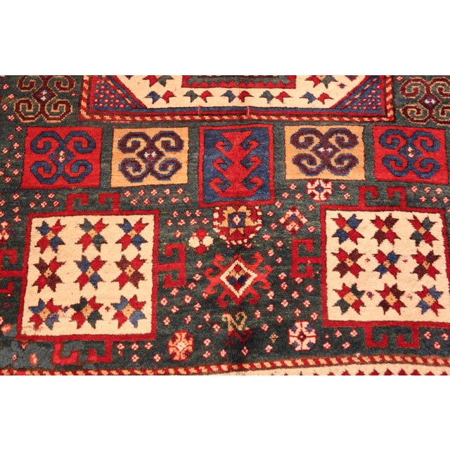 Nazmiyal Collection Antique Caucasian Karachopf Kazak Rug For Sale In New York - Image 6 of 11