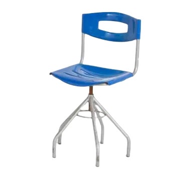 Vintage Industrial Stool For Sale