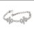Transparent Natural Diamond Bracelet with Diamond and 18k Gold For Sale - Image 8 of 18