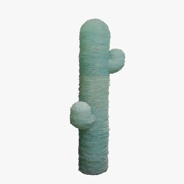 A glass Cactus light by Poliarte ca. 1970s. This piece is attributed to the mentioned designer/maker. It has no...